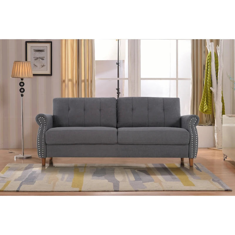 Bruce Nailhead Sofa