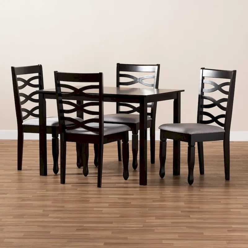 Modern and Contemporary 5-Piece Dining Set